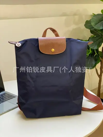 Dragon Print Waterproof Nylon Backpack - 8