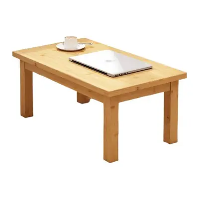 Bamboo Kang Table, Solid Wood Tatami Low Table for Floor Dining and Writing