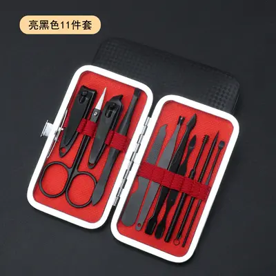 Stainless steel nail scissors set, 8-23 pieces manicure tools - 13