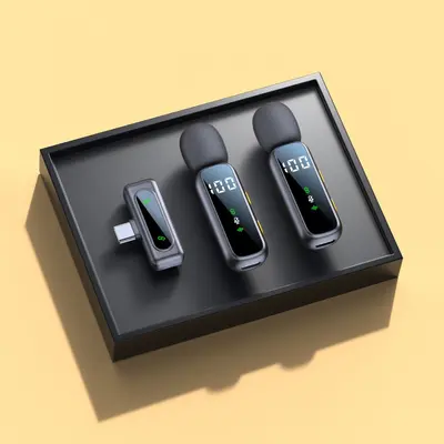 Neues kabelloses Ansteckmikrofon L06 intelligente Rauschunterdrückung Bluetooth Outdoor tragbares Mini-Ansteckmikrofon