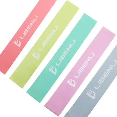 Latex Resistance Bands Five-Color Set for Rehabilitation and Yoga Training - 6
