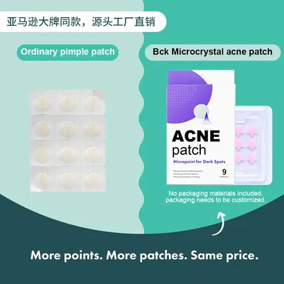 Hydrocolloid acne patch, hyaluronic acid, salicylic acid