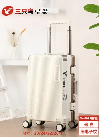 Durable 24-Inch Large-Capacity Trolley Suitcase - 10