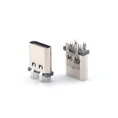 USB Type-C Dişi 16-Pin Yatay Konnektör Hızlı Şarj - 10