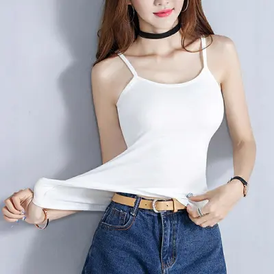 Plus Size Women's Summer Camisole Tank Top, Loose Fit - 7