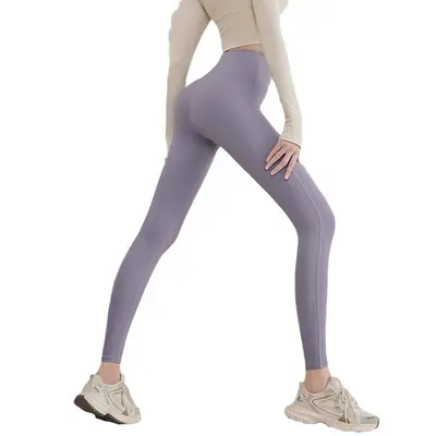 瑜伽服女2024新款秋冬健身服紧身高腰裤子女显瘦跑步运动长裤
