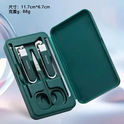 Nail care kit scissors pliers file and tools - 7