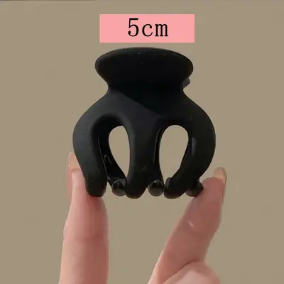 Kadınlar için küçük pençe klipsi yüksek at kuyruğu tutucu saç tokası, kaplumbağa kabuğu saç tokası, saç aksesuarı, kabak klipsli saç süsü. - 7