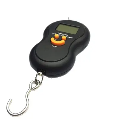 Electronic portable scale with backlight