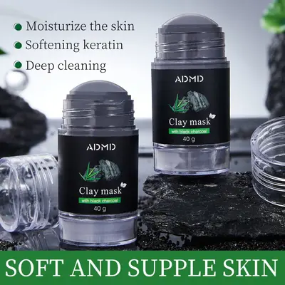 Bambu Kömürlü Siyah Nokta Burun Bandı, Gözenek Sıkılaştırıcı Soyulabilir Maske - 2