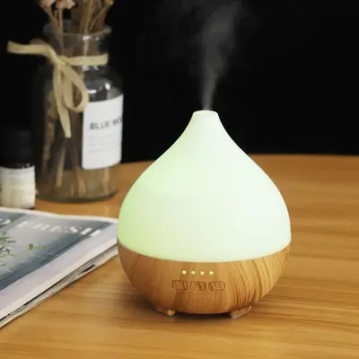 Mini Ultrasonic Aroma Diffuser with USB, Seven-Color Light, Essential Oil Humidifier - 7