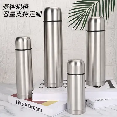 Large Capacity 304 Stainless Steel Double-Wall Vacuum Water Bottle - 4