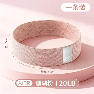 Resistance Loop Bands for Yoga and Home Workouts, Gym Glute Training Equipment - 6