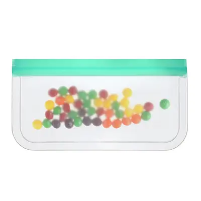 Matte PEVA-Lebensmittelbeutel, selbstverschließend, für den Kühlschrank - 9