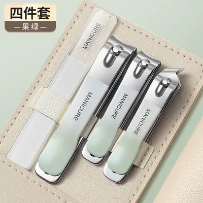 Nail Scissors Set, Manicure and Pedicure Tools, Four-Piece - 9