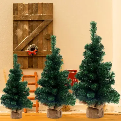 60 cm Bare Christmas Tree Desktop Mini Ornament