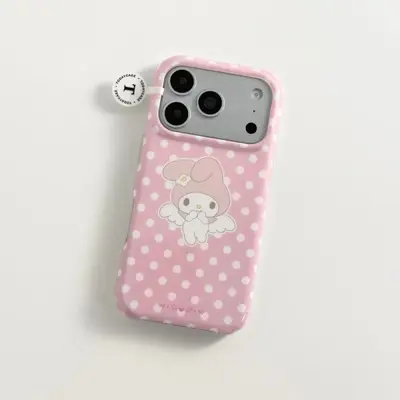 Polka-Dot Hasen Handyhülle für iPhone 16 und 17