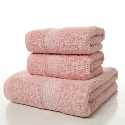 Pure Cotton Face Towel, Soft and Absorbent, Lint-Free - 12