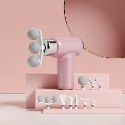 Mini Muscle Exercise Massager, Multifunctional Sports Massage Gun - 8