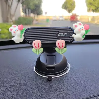 Suction Cup Car Phone Holder for Dashboard and Navigation - 11