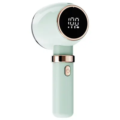 Portable rechargeable fabric shaver