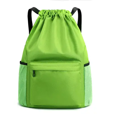 Swimming backpack, wet-dry separation, drawstring, large capacity - 12