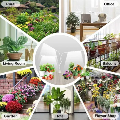 Pure White LED Plant Grow Light for Indoor Plants
