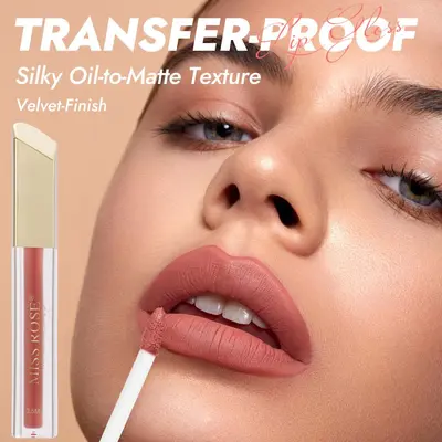 MISS ROSE Оптовая продажа для трансграничной торговли, матовый блеск для губ 24 цвета, не оставляет следов на кружке, стойкий, увлажняющая помада для губ, гидратирующая помада