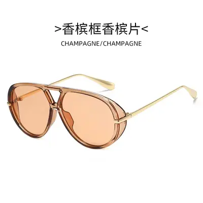 9046 Double-Bridge Men's Sunglasses, Ultra-Light, UV-Protection - 11