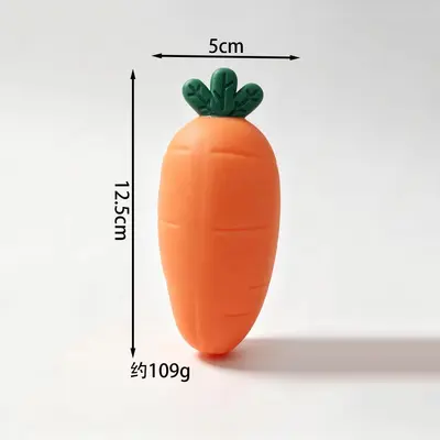 Slow Rebound Fruit and Vegetable Squishy Toy, Silicone Stress Reliever - 11