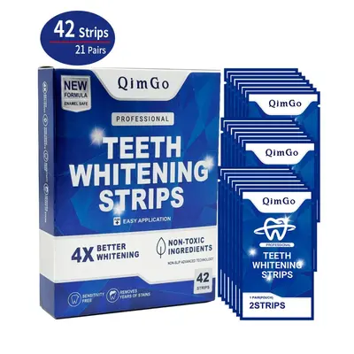 Diş Beyazlatma Şeritleri, Kuru Şerit Tipi, TeethWhiteningStrips - 8