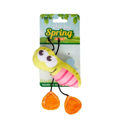 Catnip Cat Toy with Plush Teaser Wand for Kittens - 11