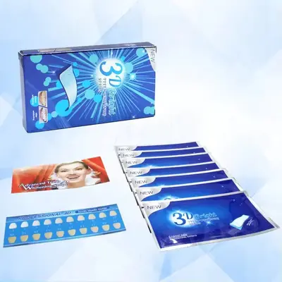 3D Teeth Whitening Strips, Transparent - 2
