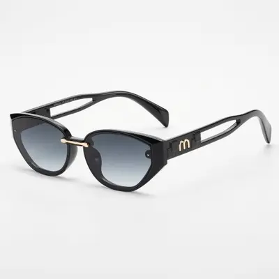 Women's Retro Cat-Eye Sunglasses with UV Protection - 10