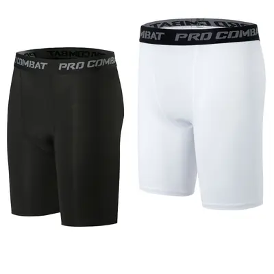 Men's High-Stretch Compression Basketball Base Tights, Quick-Dry, Butt-Lifting