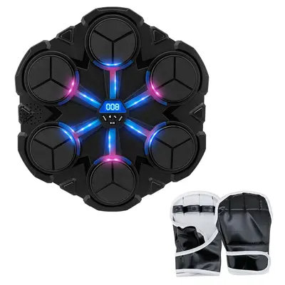 Children's wall-mounted Bluetooth music boxing target