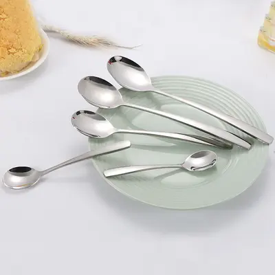 Daoqi 304 Edelstahl-Besteck-Set mit quadratischem Griff