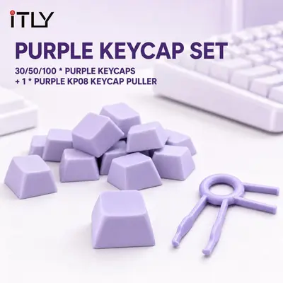 Macaron Multicolour Keycaps for DIY Mechanical Keyboard