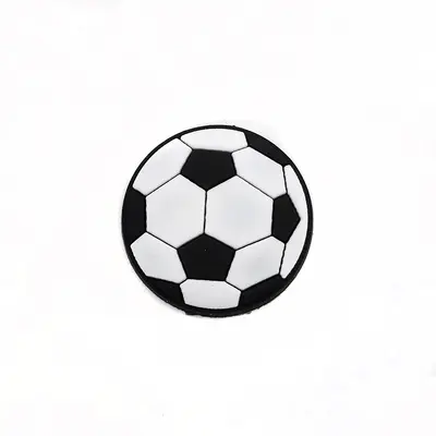 Football Themed Soft Rubber Clog Charms, World Cup Decorative - 7
