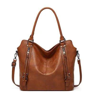 2026 New Women's Bag European and American Style Large Tote Bag Soft Leather High Capacity Single Shoulder Crossbody Women's Handbag - 8
