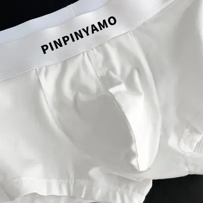 Men's Pure Cotton Boxer Briefs, 2024 Summer Model, Antibacterial