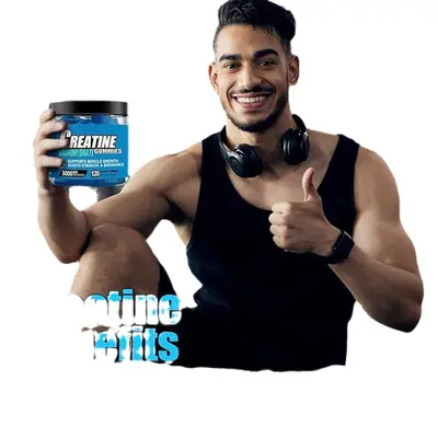 Creatine gummies soft candy, fitness supplement - 4