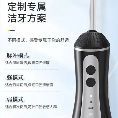 Electric Water Flosser, Handheld, High-Capacity, Tartar Remover for Home Use - 4