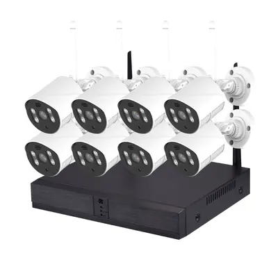 NVR hard drive video recorder ICSEE wireless HD camera waterproof - 8