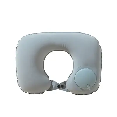 Inflatable U-Shaped Travel Neck Pillow