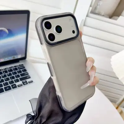 iPhone 18 Pro Max / 17 macaron transparent colorful slip-resistant case - 8