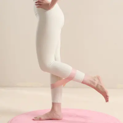 Yoga Resistance Band for Back and Shoulder Stretching at Home - 4