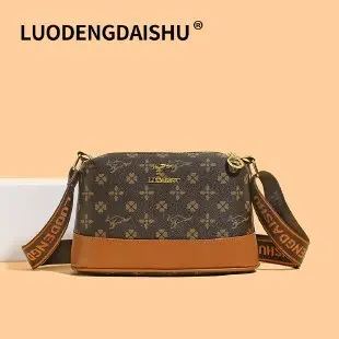 Women's Mid-Age Mom Bag, Large Capacity, Soft Leather Crossbody - 2