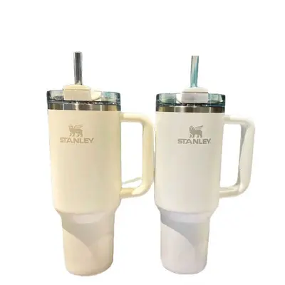 Stanley Pipetli Termos Bardak 304 Paslanmaz Çelik Büyük Kapasiteli - 6