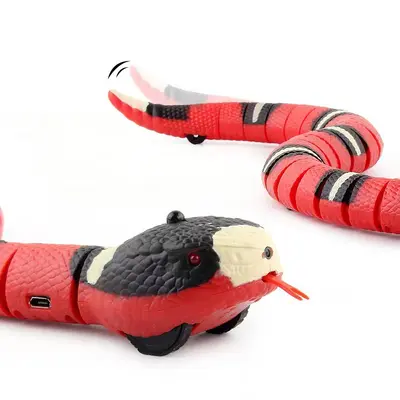 Electric Rechargeable Cat Toy, Snake Shape, Fall-Resistant